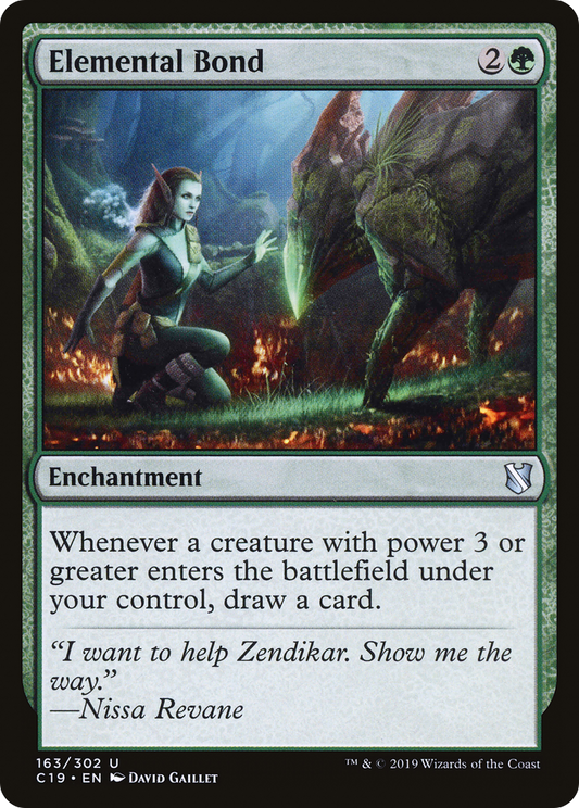 Elemental Bond (C19-163) - Commander 2019