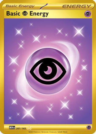 Basic Psychic Energy (207/165) - SV Scarlet & Violet 151 Holofoil - Hyper Rare
