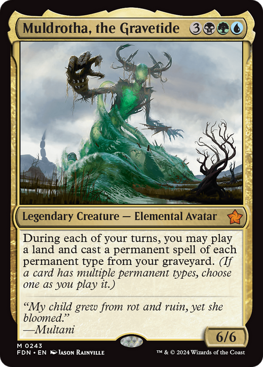 Muldrotha, the Gravetide (FDN-243) - Foundations Foil