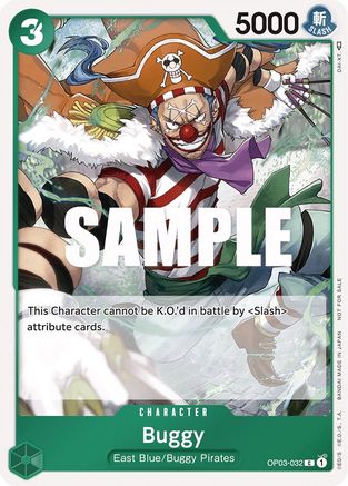 Buggy (Dash Pack) (OP03-032) - Kingdoms of Intrigue Foil