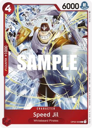 (OP03-006) Speed Jil (Dash Pack) - Kingdoms of Intrigue Foil