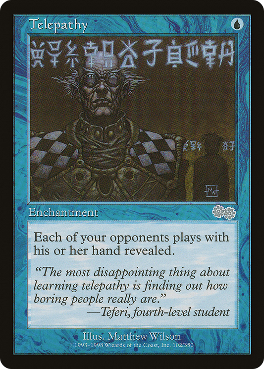 Telepathy (USG-102) - Urza's Saga