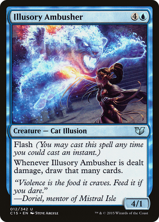 Illusory Ambusher (C15-012) - Commander 2015