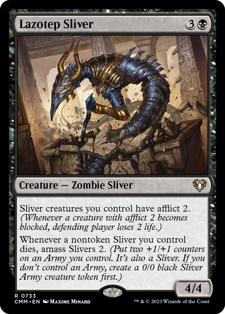 Lazotep Sliver  (CMM-733) - Commander Masters