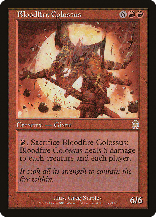 Bloodfire Colossus (APC-055) - Apocalypse