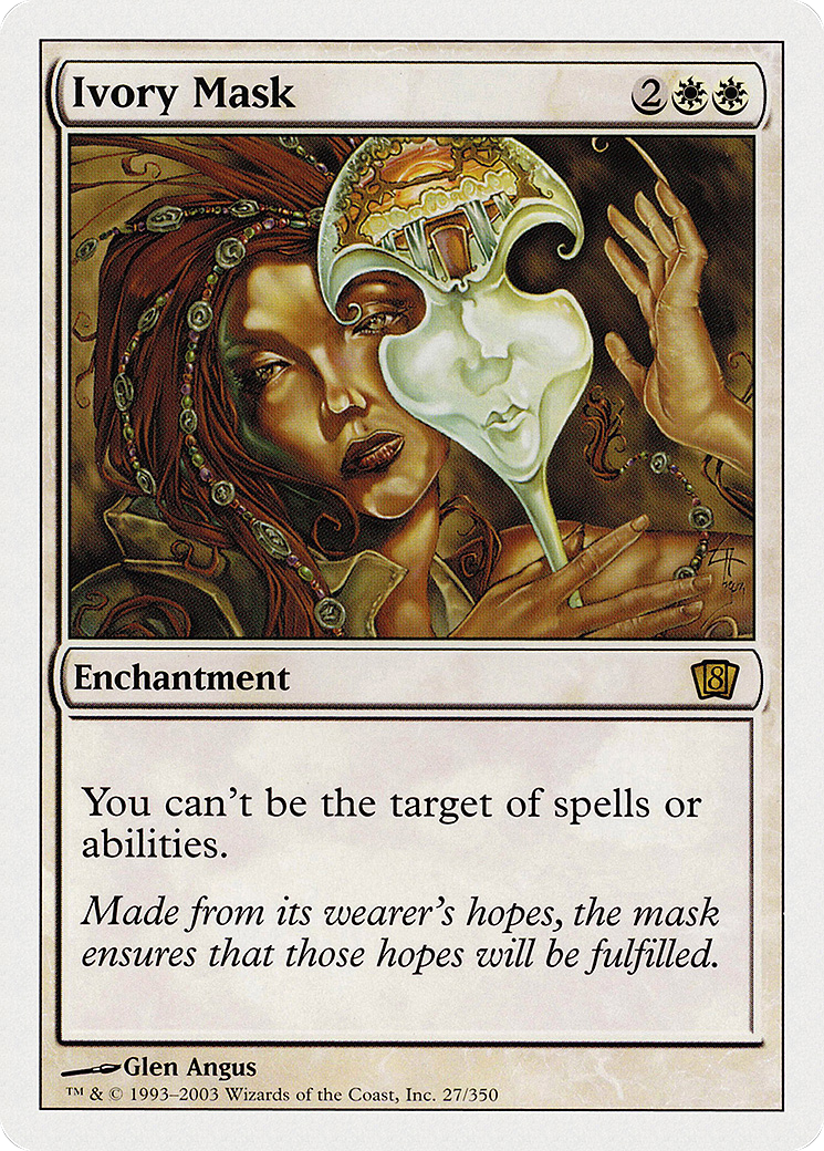 Ivory Mask (8ED-027) - Eighth Edition