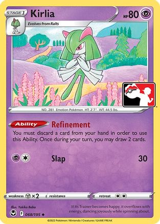 Kirlia 68 - Prize Pack Series Cards Holofoil