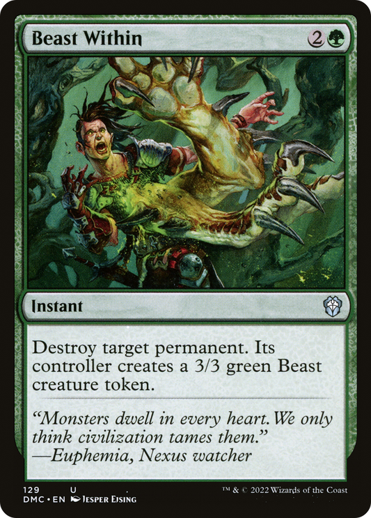 Beast Within (DMC-129) - Dominaria United Commander