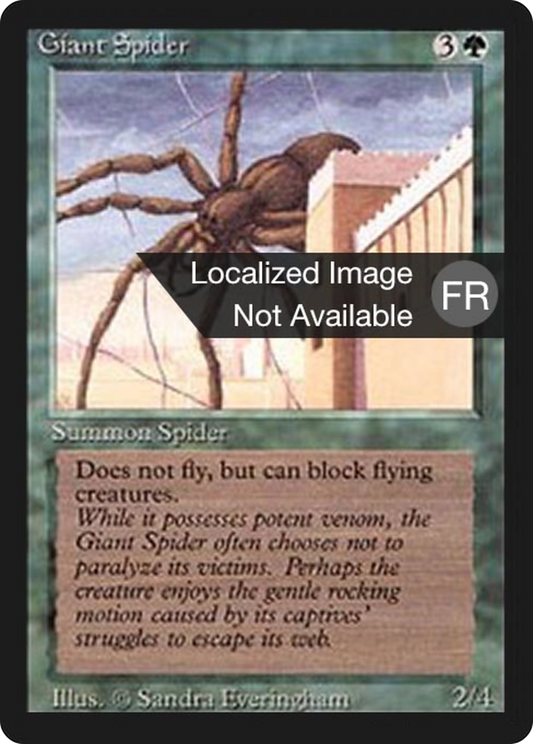 Giant Spider (FBB-200) - Foreign Black Border