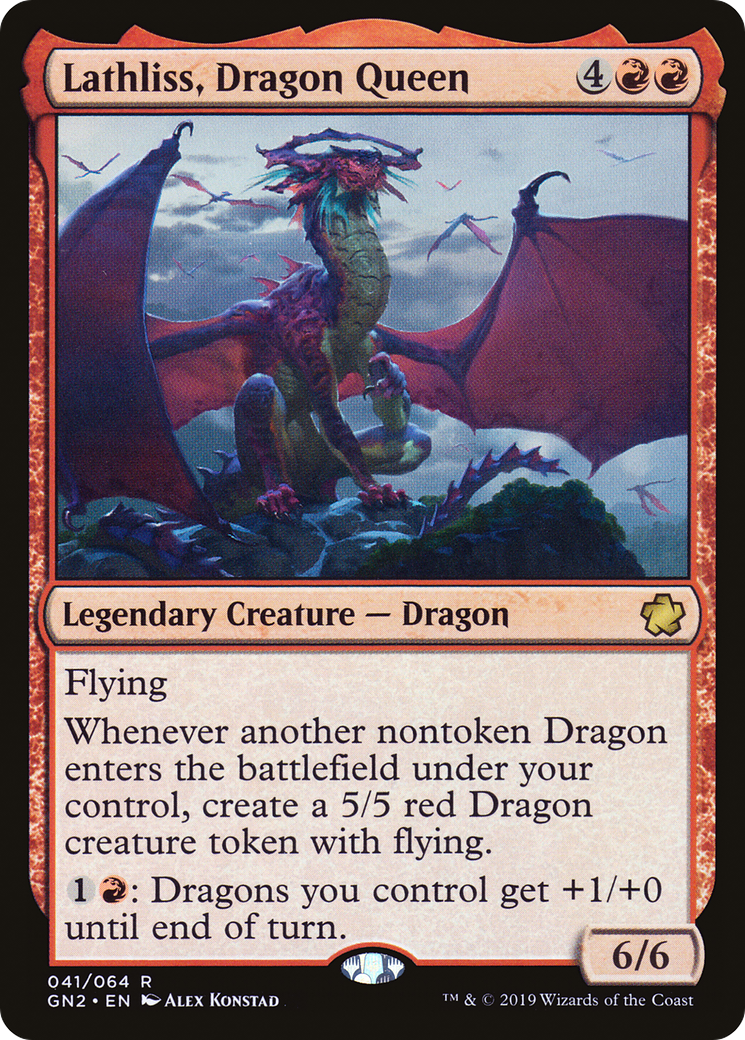 Lathliss, Dragon Queen (GN2-041) - Game Night 2019