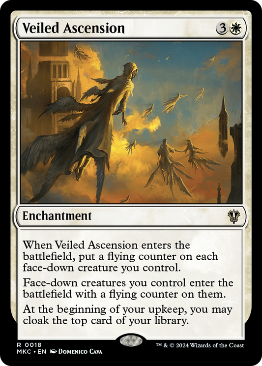 Veiled Ascension (MKC-018) - Murders at Karlov Manor Commander