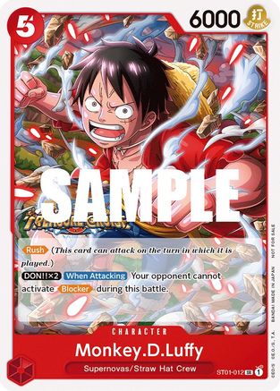 (ST01-012) Monkey.D.Luffy (Tournament Pack Vol. 5) - One Piece Promotion Cards Normal