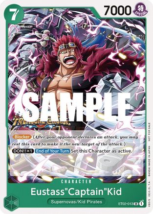 Eustass"Captain"Kid (Tournament Pack Vol. 5) (ST02-013) - One Piece Promotion Cards