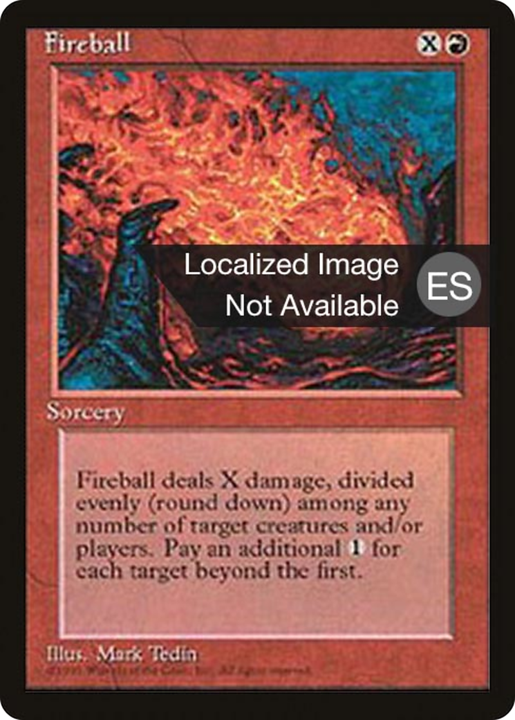 Fireball (4BB-192) - Fourth Edition Foreign Black Border