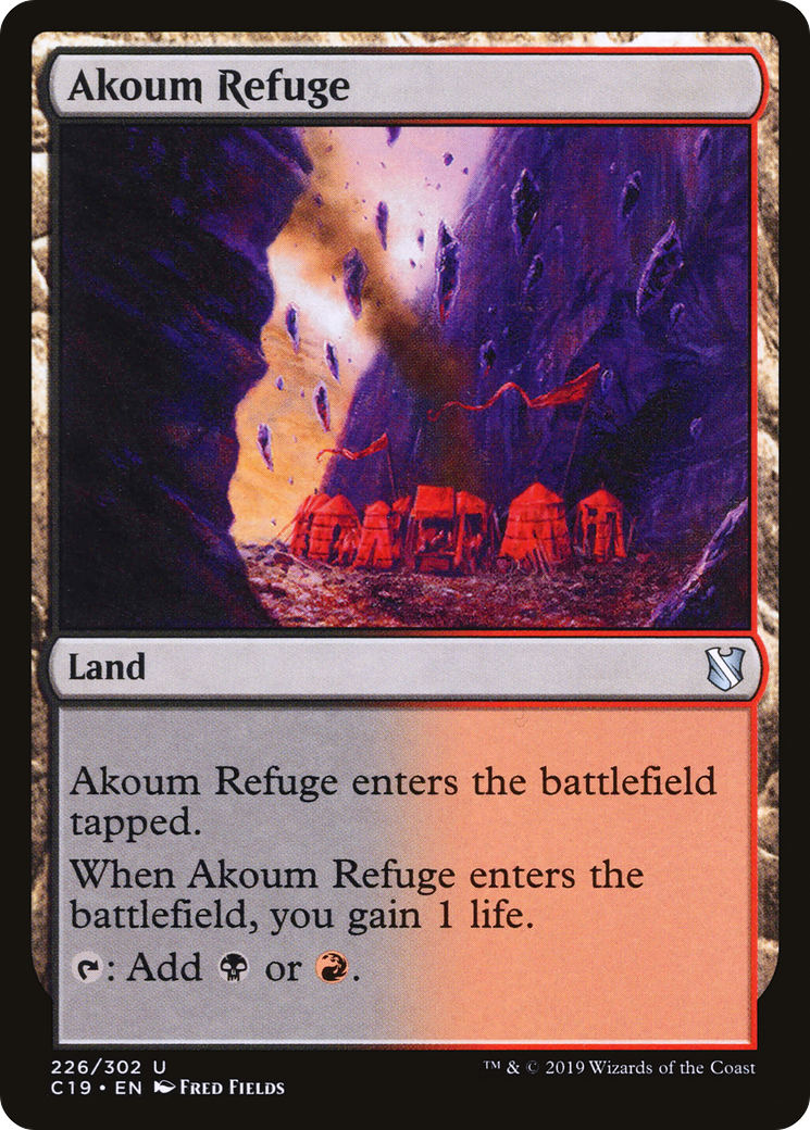 Akoum Refuge (C19-226) - Commander 2019