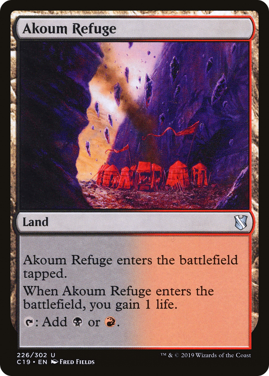 Akoum Refuge (C19-226) - Commander 2019