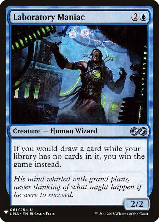 Laboratory Maniac (LIST-UMA-61) - The List