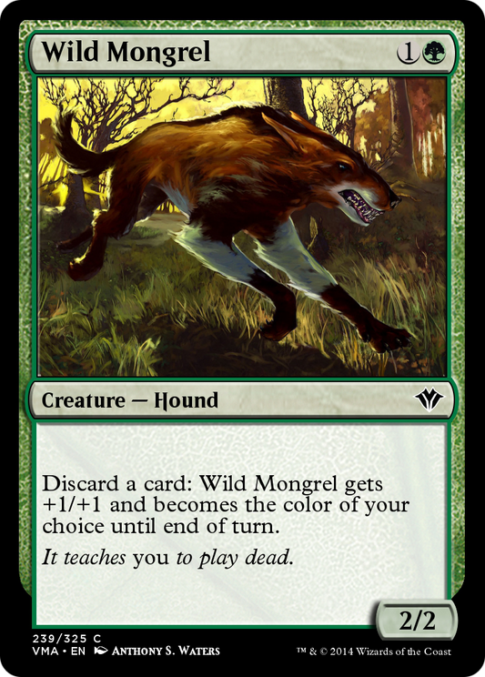 Wild Mongrel (VMA-239) - Vintage Masters Foil