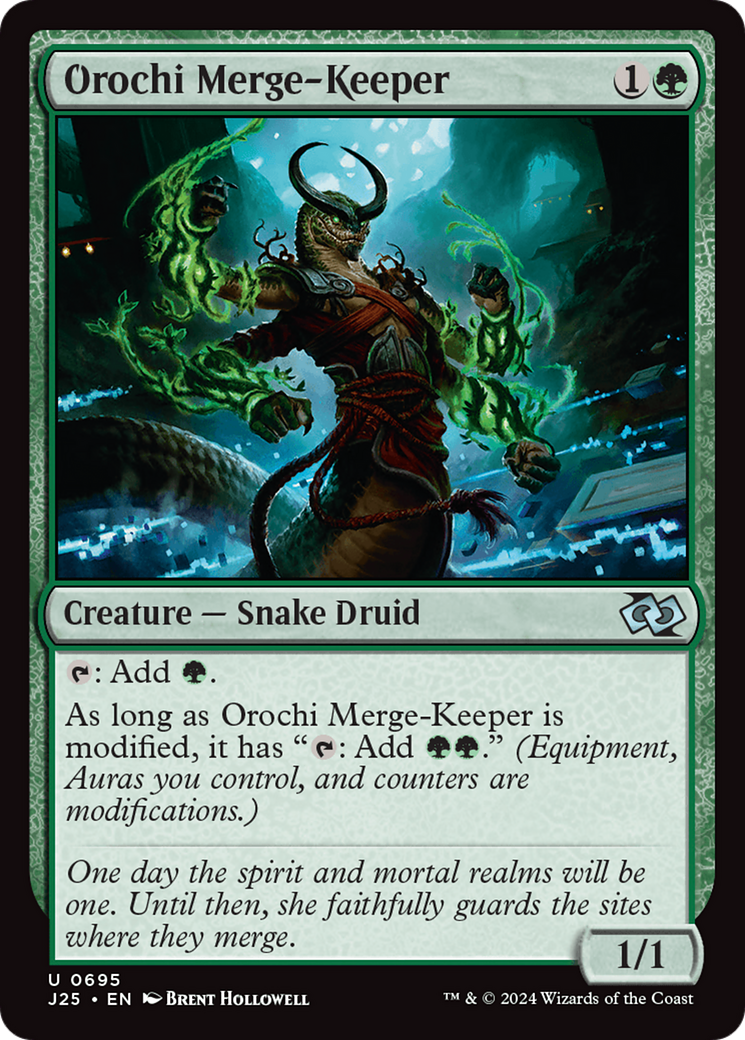 Orochi Merge-Keeper (J25-695) - Foundations Jumpstart Foil