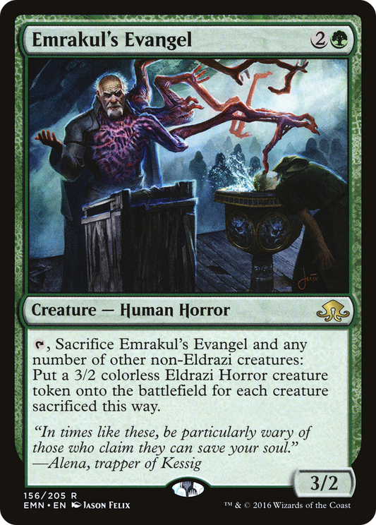 Emrakul's Evangel (EMN-156) - Eldritch Moon Foil