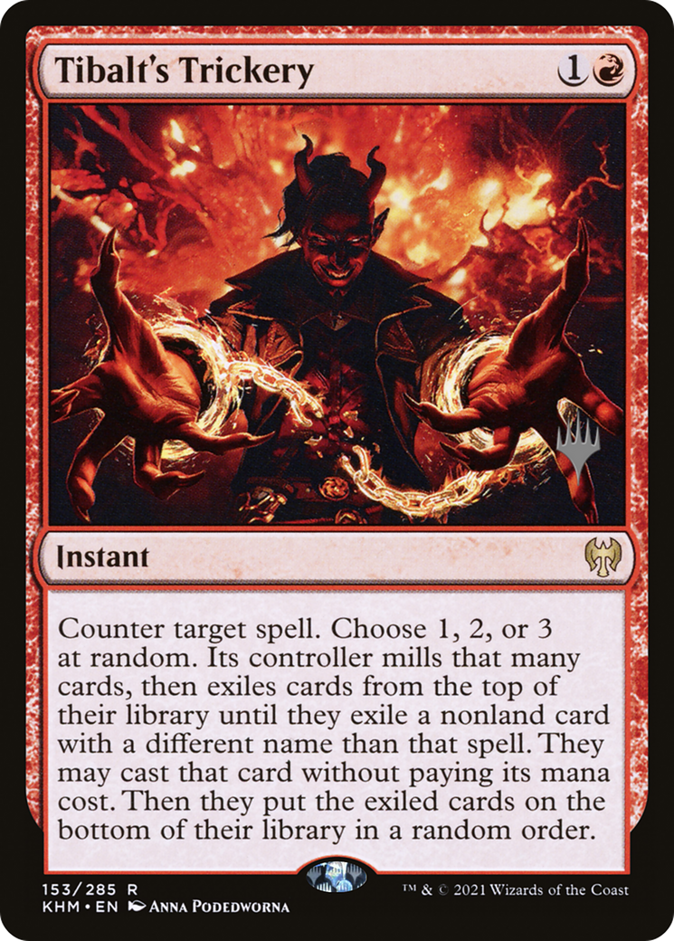 Tibalt's Trickery (PPKHM-153P) - Kaldheim Promos (Promo Pack) Foil