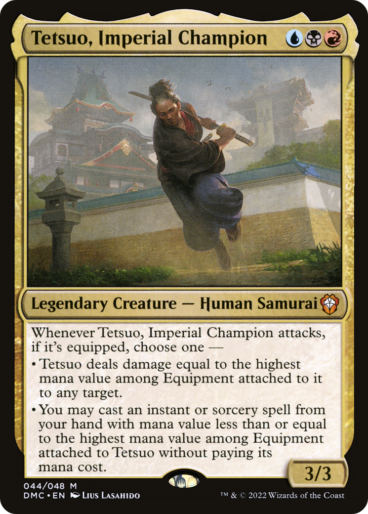 Tetsuo, Imperial Champion (DMC-044) - Dominaria United Commander