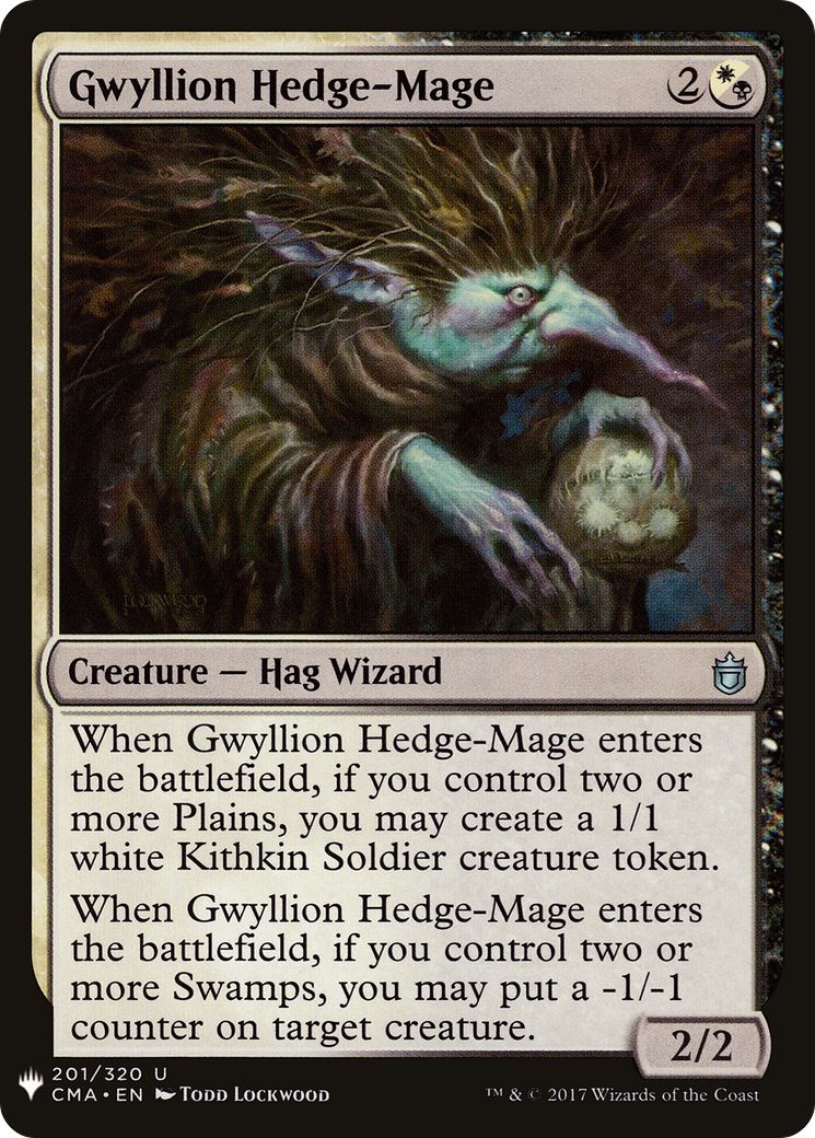Gwyllion Hedge-Mage (LIST-CMA-201) - The List