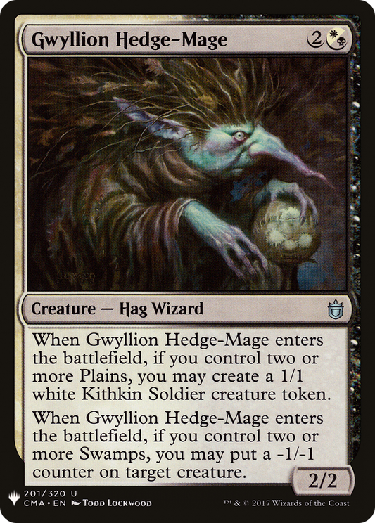 Gwyllion Hedge-Mage (LIST-CMA-201) - The List