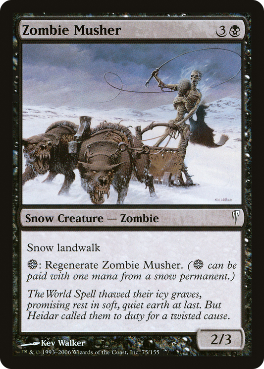 Zombie Musher (CSP-075) - Coldsnap Foil