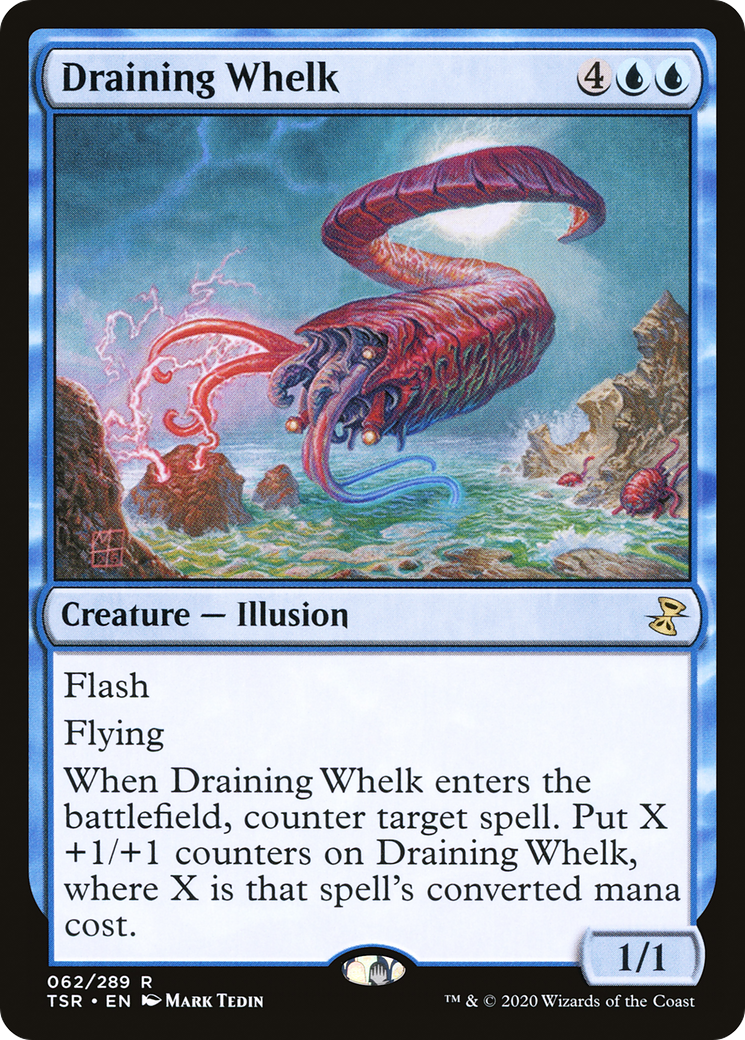 Draining Whelk (TSR-062) - Time Spiral Remastered Foil