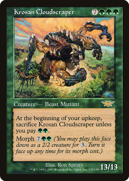 Krosan Cloudscraper (LGN-130) - Legions Foil