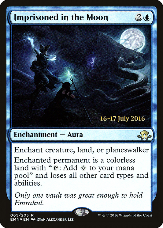 Imprisoned in the Moon (PEMN-65S) - Eldritch Moon Promos Foil