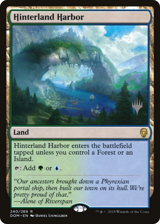 Hinterland Harbor (PDOM-240P) - Dominaria Promos