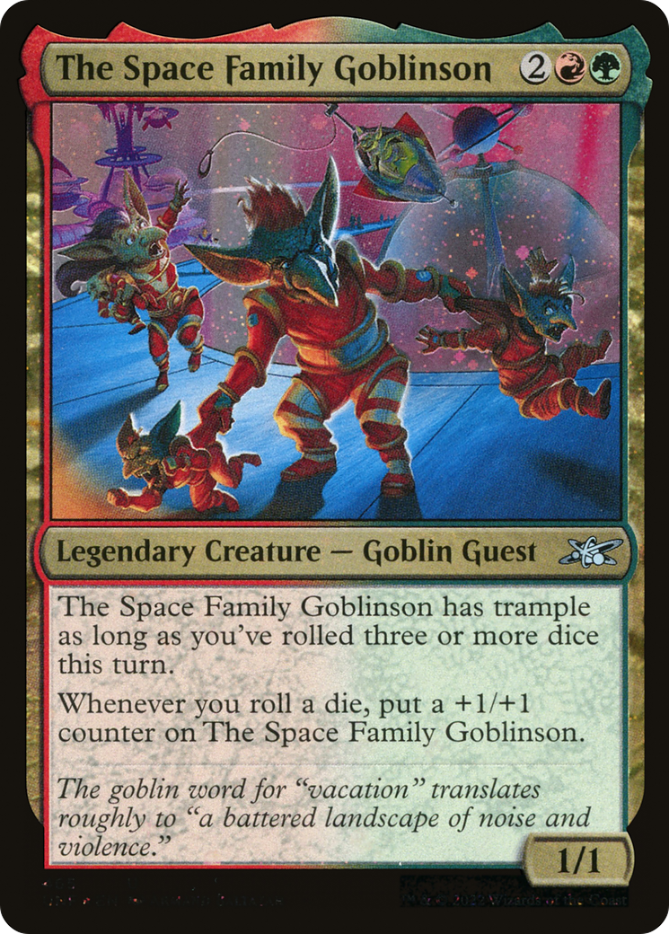 The Space Family Goblinson (UNF-465) - Unfinity Foil