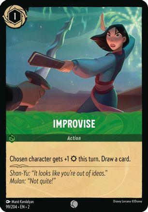 (099/204)  Improvise - Rise of the Floodborn  Normal