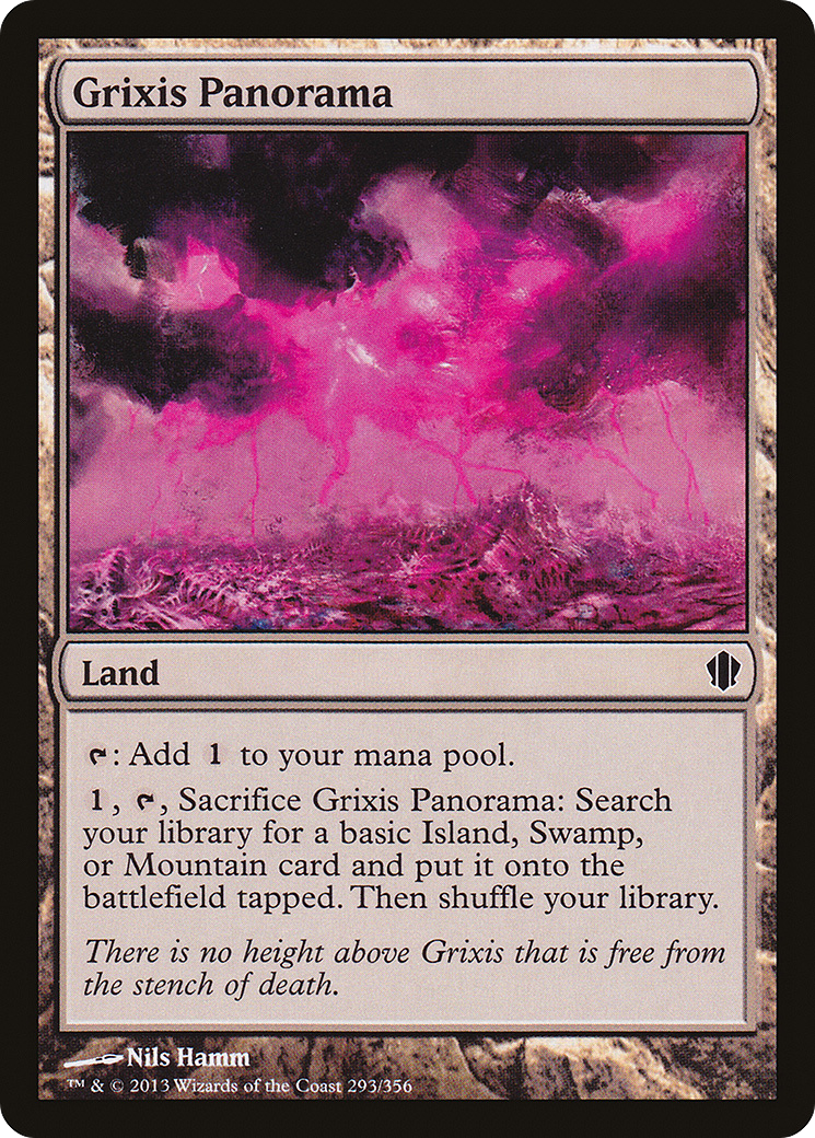 Grixis Panorama (C13-293) - Commander 2013