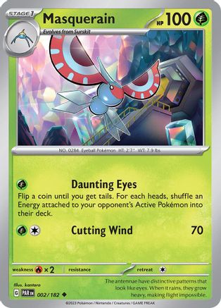Masquerain (2/182) - SV04 Paradox Rift  - Uncommon