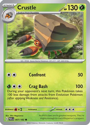 Crustle (7/182) - SV04 Paradox Rift  - Common