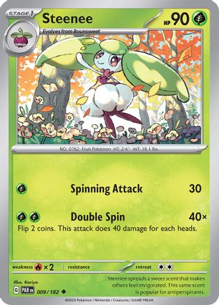 Steenee - 009/182 - SV04 Paradox Rift Reverse Holofoil