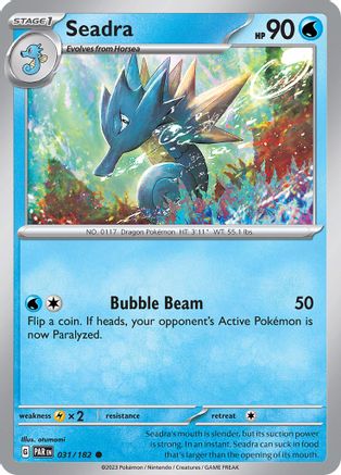Seadra (31/182) - SV04 Paradox Rift Reverse Holofoil - Common