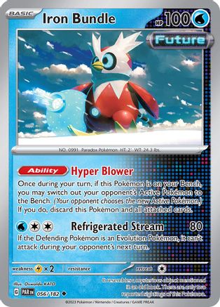 Iron Bundle (56/182) - SV04 Paradox Rift Reverse Holofoil - Uncommon
