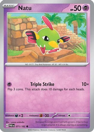 Natu (71/182) - SV04 Paradox Rift  - Common