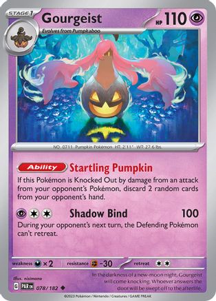 Gourgeist (78/182) - SV04 Paradox Rift  - Uncommon
