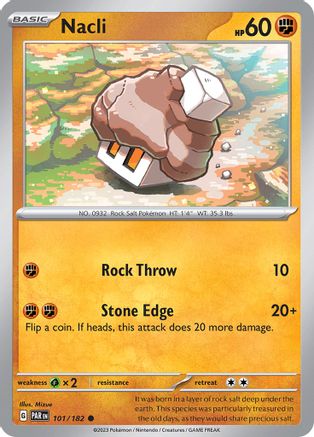 Nacli (101/182) - SV04 Paradox Rift Reverse Holofoil - Common