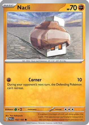 Nacli (102/182) - SV04 Paradox Rift Reverse Holofoil - Common