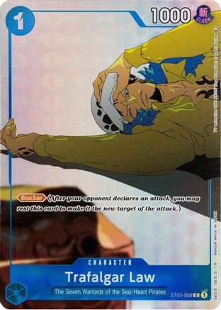 (ST03-008) Trafalgar Law (Gift Collection 2023) - One Piece Promotion Cards Foil