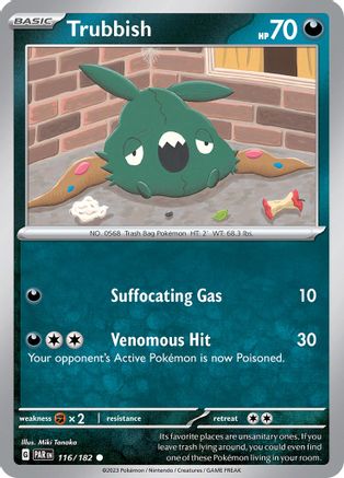 Trubbish (116/182) - SV04 Paradox Rift  - Common