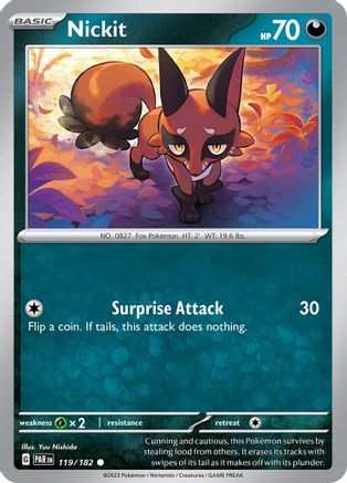 Nickit (119/182) - SV04 Paradox Rift  - Common