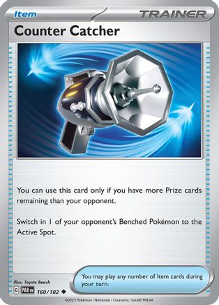 Counter Catcher (160/182) - SV04 Paradox Rift Reverse Holofoil - Uncommon