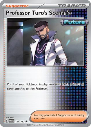 Professor Turo's Scenario (171/182) - SV04 Paradox Rift  - Uncommon